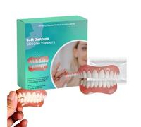 EzySmile Silicone Veneers, Soft Denture Reline Kit for Men and Women, Reusable & Adjustable Dental Cosmetic Solution (1pcs)