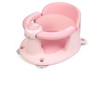 EzyWay Baby Bath Seat for 6 Months & Up, Non-Slip Toddler & Newborn Sit Up Bath Seat (Pink)