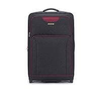 EZZYROL Inline Extra Large Suitcase 32 Inch Lightweight Expandable Soft Shell Hold Luggage 120L, 4.4kg, 87x58x31cm, 2 Wheel Rolling XXL Check in Trolley Travel Case, Combination Lock, Black