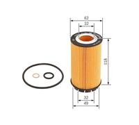 F 026 407 069 Oil Filter Fits Chrysler Voyager MK3 / Grand Voyager 4 By Bosch