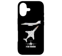 F-101 Voodoo American Jet Plane Chart Case for iPhone 17
