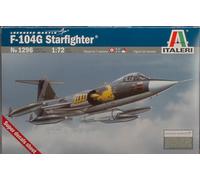 F-104G "Recce" Starfighter Fighter Plastic Kit 1:72 Model 1296 ITALERI