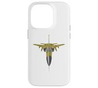 F-111 Aardvark Fighter Jet Top View Military Aircraft Case for iPhone 14 Pro
