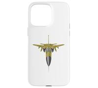 F-111 Aardvark Fighter Jet Top View Military Aircraft Case for iPhone 15 Pro Max
