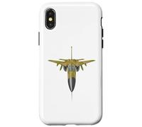 F-111 Aardvark Fighter Jet Top View Military Aircraft Case for iPhone X/XS