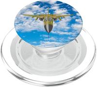 F-111 Aardvark Fighter Jet Top View Military Aircraft PopSockets PopGrip for MagSafe