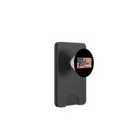F-117 Nighthawk Stealth Aircraft American Flag Aviation PopSockets PopWallet for MagSafe