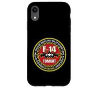 F-14 Tomcat Fighter Jet Military Aircraft Design Case for iPhone XR