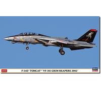 F-14D Tomcat VF-101 Grim Reapers 2002 1:72 Plastic Model Kit Hasegawa
