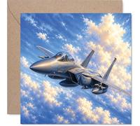 F-15 Eagle Birthday Card, Soaring High on Your Special Day