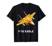 F-15 Eagle Geometric Art Avgeek T-Shirt
