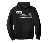 F-15 Eagle Jet Fighter Comic "fox one" Graphic Pullover Hoodie
