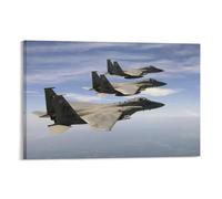 F-15 Eagle Military Aircraft Fighter Attack Plane Aeroplane (19) Posters Art Print Wall Photo Paint Poster Hanging Picture Family Decor 24x36inch(60