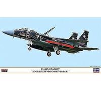 F-15DJ Eagle Aggressor 40th Anniversary 1:72 Plastic Model Kit Hasegawa