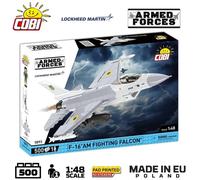 F-16 AM Fighting Falcon plane brick model - COBI 5893 - 500 bricks