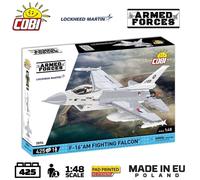 F-16 AM Fighting Falcon plane brick model - COBI 5896 - 425 bricks