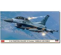 F-16 D Fighting Falcon Korean Air Force 1:48 Plastic Model Kit HASEGAWA