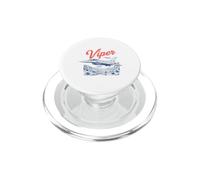 F-16 Viper Fighting Falcon Vintage Fighter Graphic PopSockets PopGrip for MagSafe