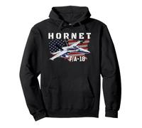 F-18 F/A-18 Hornet Fighter Attack Aircraft Military Aviation Pullover Hoodie