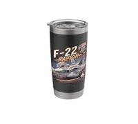 F-22 Raptor Vintage/Retro Collectable Design Stainless Steel Insulated Tumbler