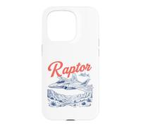 F-22 Raptor Vintage Stealth Fighter Jet Graphic Case for iPhone 15 Pro