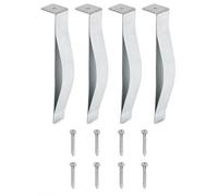 F 2537 Wood Window Sash Spring for Prime-Line,Window Balance Springs Replacement for Old Window Sash Weights,Zinc Plated Steel,4 Pack