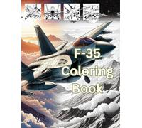 F-35 Coloring Book: F-35 Lightning combat aircraft coloring book
