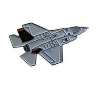 F-35 F35B RAF Lighning 11 Metal Enamel Pin Badge Lapel Brooch Fighter Jet