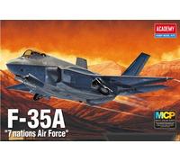 F-35A Seven Nation AF Fighter 1:72 Plastic Model Kit ACADEMY