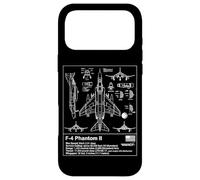 F-4 Phantom Blueprint Technical Schematic - Aviation Art Case for iPhone 17 Pro Max