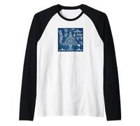 F-4 Phantom Blueprint Technical Schematic - Aviation Art Raglan Baseball Tee