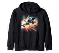 F-4 Phantom II McDonnell Douglas Aircraft Aviation Pilot Zip Hoodie