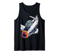 F-86 Cockpit Korean War Jet Tank Top
