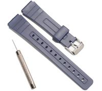 F-91W Replacement Resin Strap Compatible with Casio F-91W Mens Womens Strap Watch Accessories, DeepBlue, Modern