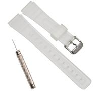 F-91W Replacement Resin Strap Compatible with Casio F-91W Mens Womens Strap Watch Accessories (Translucent)