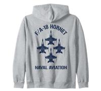 F/A-18 Hornet Design Sky Warrior Zip Hoodie