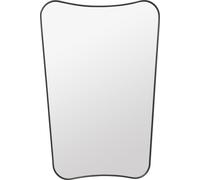 F.A. 33 Wall mirror medium Black Brass Gubi - 5710902791542