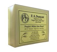 F.A. Dumont Altar Bread -1 1/8" White - 500/Box