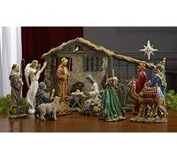 F.A.Dumont Three Kings Traditional Nativity Scene Set 14'' Scale - Additional options for more figurines (20 Piece 14'' Scale Complete Set)