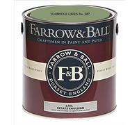 Farrow & Ball Estate Yeabridge Green No.287 Matt Emulsion Paint, 2.5L