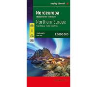 F&B Noord-Europa - Scandinavië: Skandinavien - Baltikum, Innenstadtpläne: Wegenkaart Schaal 1 : 2.000.000 (F&B Wegenkaarten)