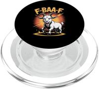 F-BAA-F Angry Goat Funny Farm Pun Sarcastic Humor PopSockets PopGrip for MagSafe