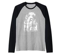 F-Bomb Vintage Bomb Scientist Lab Profanity Bombs Raglan Baseball Tee