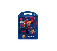 F.C. Barcelona 1st Team 25/26 - Writing Set, Gift Case, Metallic Case, Pencil Case, Children's Case, Ideal for Children, Comfortable and Versatile, Quality and Resistance, 27 x 3 x 37.5 cm, Blue