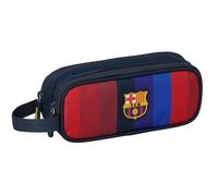 F.C. BARCELONA 1st Team 26/27 - Children's Double Pencil Case, Children's Pencil Case, Ideal for School Children, Comfortable and Versatile, Quality and Resistance, 21 x 6 x 8 cm