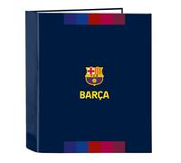 F.C. Barcelona 1st Team 26/27 - Folio Folder 4 Rings, Ideal for Children of Different Ages, Comfortable and Versatile, Quality and Resistance, 27 x 6 x 33 cm