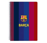 F.C. Barcelona 1st Team 26/27 - Notebook, Quarter Notebook 80 Sheets, Hard Covers, 1Design, Ideal for Children of Different Ages, Comfortable and Versatile, Quality and Resistance, 15.5 x 22 cm