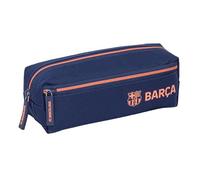 F.C.BARCELONA 2ª Attre- Triple Small Pencil Case for Children, Ideal for School Children, Comfortable and Versatile, Quality and Durability, 22 x 6 x 8.5 cm