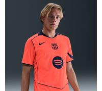 F.C. Barcelona 2025/26 Match Third Men's Nike Dri-FIT ADV Total 90 Football Authentic Shirt - Orange - Polyester S
