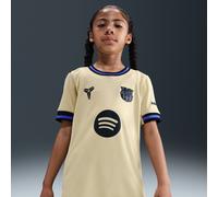 F.C. Barcelona 2025/26 Stadium Away Older Kids' Kobe Dri-FIT Football Replica Shirt - Brown - Polyester